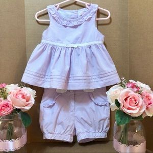Janie and Jack 2 Piece 18M Top and Shorts